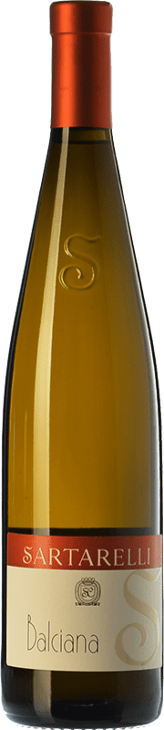 37,95 € Envio grátis | Vinho branco Sartarelli Superiore Balciana D.O.C. Verdicchio dei Castelli di Jesi Marche Itália Verdicchio Garrafa 75 cl