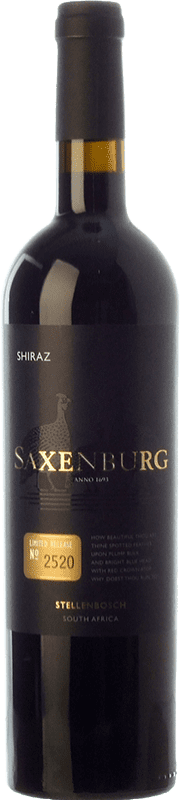 52,95 € Free Shipping | Red wine Saxenburg Edición Limitada Shiraz Aged I.G. Stellenbosch Stellenbosch South Africa Syrah Bottle 75 cl