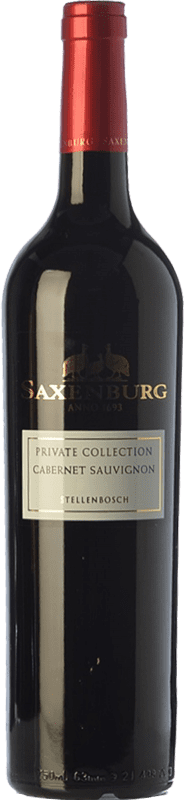 34,95 € Envío gratis | Vino tinto Saxenburg PC Crianza I.G. Stellenbosch Stellenbosch Sudáfrica Cabernet Sauvignon Botella 75 cl