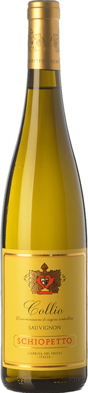 25,95 € Бесплатная доставка | Белое вино Schiopetto D.O.C. Collio Goriziano-Collio Фриули-Венеция-Джулия Италия Sauvignon бутылка 75 cl