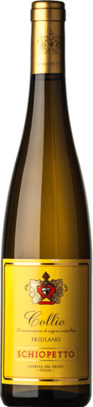 22,95 € Free Shipping | White wine Schiopetto D.O.C. Collio Goriziano-Collio Friuli-Venezia Giulia Italy Friulano Bottle 75 cl
