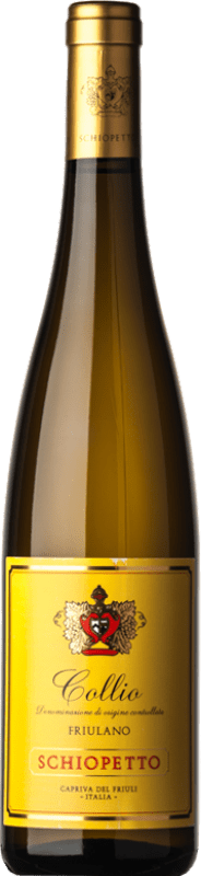 26,95 € Free Shipping | White Wine Schiopetto D.O.C. Collio Friuli-Venezia Giulia Italy Friulano Bottle 75 cl
