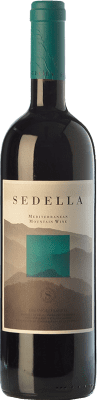 32,95 € Envío gratis | Vino tinto Sedella Crianza D.O. Sierras de Málaga Andalucía España Garnacha, Romé Botella 75 cl