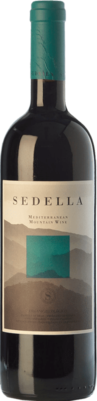 32,95 € Free Shipping | Red Wine Sedella Crianza — Aged D.O. Sierras de Málaga Andalusia Spain Garnacha — Grenache, Romé Eco — Organic Bottle 75 cl