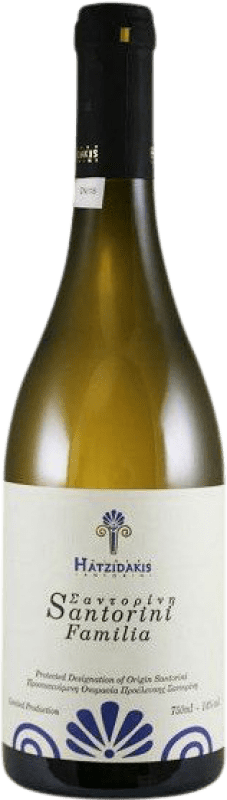 35,95 € Envio grátis | Vinho branco Hatzidakis Familia P.D.O. Santorini Santorini Grécia Assyrtiko Garrafa 75 cl