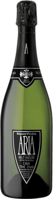 7,95 € Free Shipping | White Sparkling Wine Segura Viudas Aria Brut Nature Reserve — Aged D.O. Cava Catalonia Spain Macabeo, Xarel·lo, Parellada 75 cl