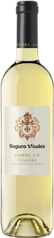 9,95 € Envoi gratuit | Vin blanc Segura Viudas D.O. Penedès Catalogne Espagne Xarel·lo Bouteille 75 cl