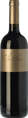 75,95 € 免费送货 | 红酒 Sei Solo 预订 D.O. Ribera del Duero 卡斯蒂利亚莱昂 西班牙 Tempranillo 瓶子 75 cl
