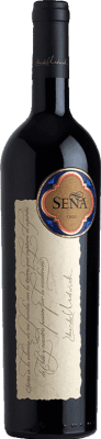 239,95 € Free Shipping | Red Wine Seña Crianza — Aged I.G. Valle del Aconcagua Aconcagua Valley Chile Merlot, Cabernet Sauvignon, Malbec, Petit Verdot, Carmenère 75 cl