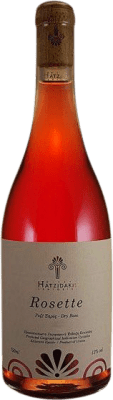 32,95 € Kostenloser Versand | Rosé-Wein Hatzidakis Cyclades Rosette P.D.O. Santorini Santorini Griechenland Mavro Flasche 75 cl