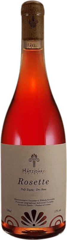 34,95 € Free Shipping | Rosé wine Hatzidakis Cyclades Rosette P.D.O. Santorini Santorini Greece Mavro Bottle 75 cl