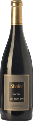 146,95 € Free Shipping | Red wine Shafer Relentless Reserve I.G. Napa Valley Napa Valley United States Syrah, Petite Syrah Bottle 75 cl