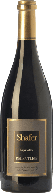 118,95 € Free Shipping | Red wine Shafer Relentless Reserve I.G. Napa Valley Napa Valley United States Syrah, Petite Syrah Bottle 75 cl