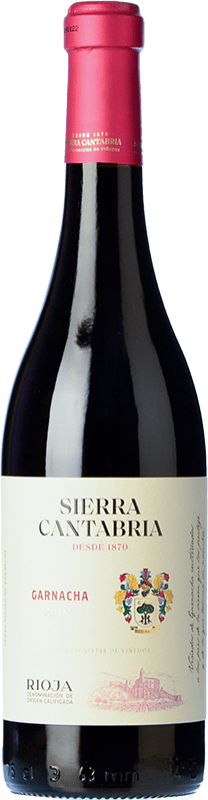 19,95 € Бесплатная доставка | Красное вино Sierra Cantabria старения D.O.Ca. Rioja Ла-Риоха Испания Grenache бутылка 75 cl