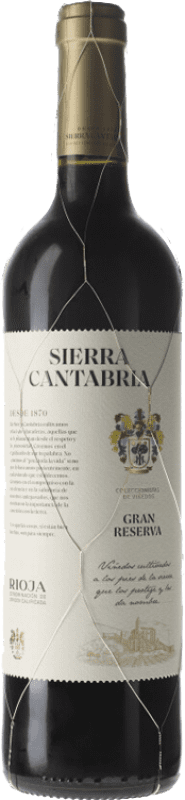33,95 € Envoi gratuit | Vin Rouge Sierra Cantabria Grande Réserve D.O.Ca. Rioja La Rioja Espagne Tempranillo, Graciano 75 cl