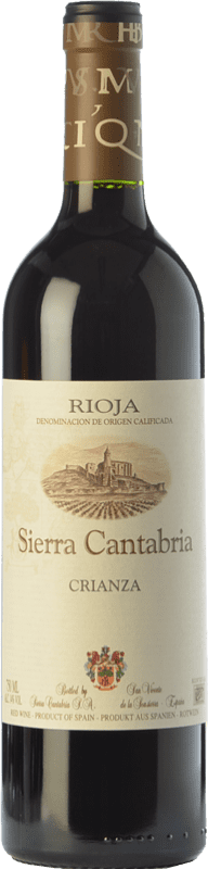 26,95 € Free Shipping | Red wine Sierra Cantabria Aged D.O.Ca. Rioja The Rioja Spain Tempranillo, Grenache, Graciano Magnum Bottle 1,5 L