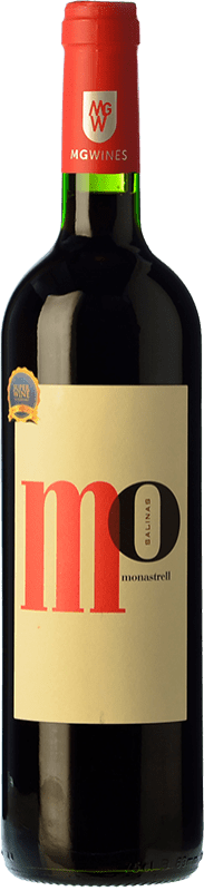 9,95 € Envio grátis | Vinho Tinto Sierra Salinas Mo Monastrell Jovem D.O. Alicante Comunidade Valenciana Espanha Syrah, Garnacha — Grenache, Cabernet Sauvignon, Monastrell Garrafa 75 cl
