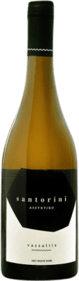 36,95 € Spedizione Gratuita | Vino bianco Vassaltis P.D.O. Santorini Santorini Grecia Assyrtiko Bottiglia 75 cl
