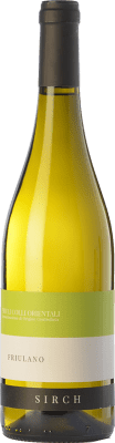 13,95 € Бесплатная доставка | Белое вино Sirch D.O.C. Colli Orientali del Friuli Фриули-Венеция-Джулия Италия Friulano бутылка 75 cl