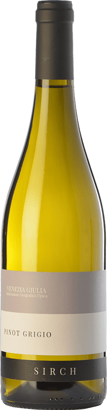 15,95 € Kostenloser Versand | Weißwein Sirch D.O.C. Colli Orientali del Friuli Friaul-Julisch Venetien Italien Grauburgunder Flasche 75 cl