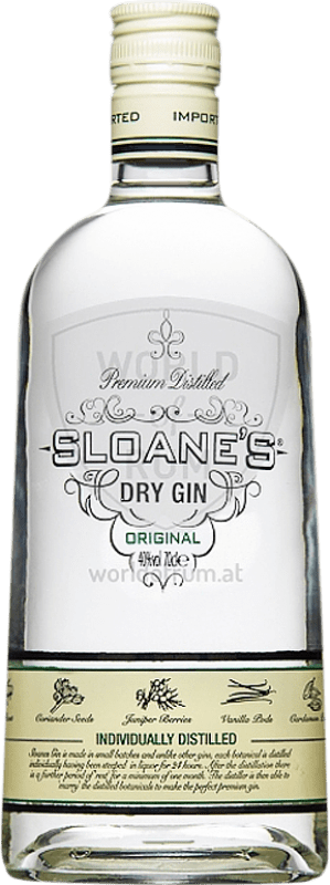 19,95 € Envío gratis | Ginebra Gin Sloane's Países Bajos 70 cl