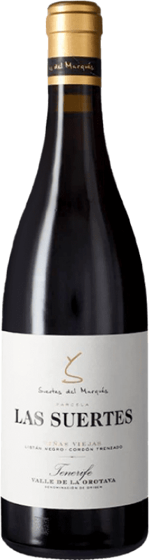 46,95 € Envio grátis | Vinho Tinto Suertes del Marqués Las Suertes Crianza D.O. Valle de la Orotava Ilhas Canárias Espanha Listán 75 cl