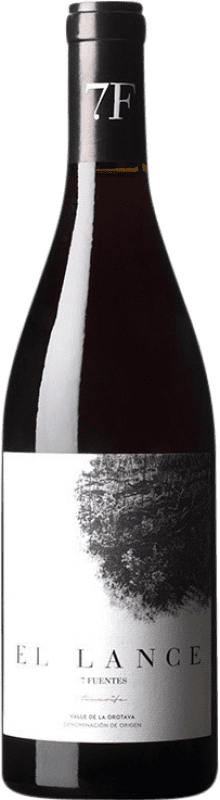 17,95 € Envio grátis | Vinho Tinto Suertes del Marqués El Lance Crianza D.O. Valle de la Orotava Ilhas Canárias Espanha Malvasia, Tintilla, Baboso, Listán, Vijariego 75 cl