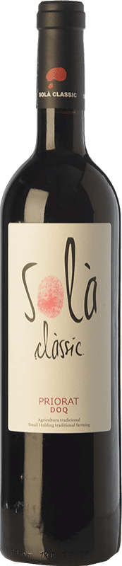 18,95 € Spedizione Gratuita | Vino rosso Solà Classic 1777 D.O.Ca. Priorat Catalogna Spagna Grenache, Samsó Bottiglia 75 cl