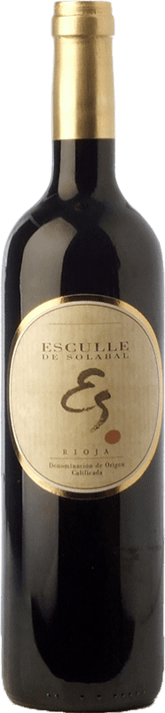 26,95 € Kostenloser Versand | Rotwein Solabal Esculle Alterung D.O.Ca. Rioja La Rioja Spanien Tempranillo Flasche 75 cl
