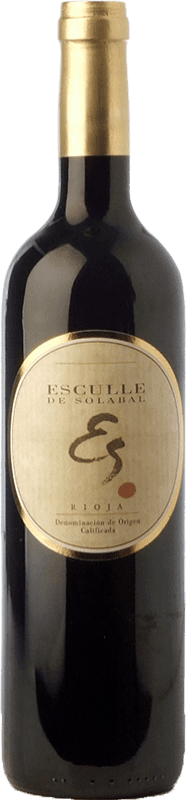 28,95 € 免费送货 | 红葡萄酒 Solabal Esculle Crianza — 陈酿 D.O.Ca. Rioja 拉里奥哈 西班牙 Tempranillo — 丹魄 75 cl