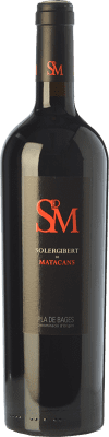 28,95 € Бесплатная доставка | Красное вино Solergibert Serra Matacans молодое D.O. Pla de Bages Каталония Испания Cabernet Sauvignon — Каберне Совиньон, Cabernet Franc — Каберне Фран Бутылка 75 cl
