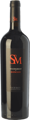 22,95 € Spedizione Gratuita | Vino rosso Solergibert Matacans Giovane D.O. Pla de Bages Catalogna Spagna Cabernet Sauvignon, Cabernet Franc Bottiglia 75 cl