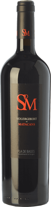 23,95 € Free Shipping | Red wine Solergibert Serra Matacans Young D.O. Pla de Bages Catalonia Spain Cabernet Sauvignon, Cabernet Franc Bottle 75 cl