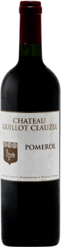55,95 € Envio grátis | Vinho Tinto Château Guillot Clauzel A.O.C. Pomerol Bordeaux França Merlot, Cabernet Franc 75 cl