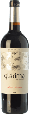 7,95 € Free Shipping | Red wine Sommos Glárima Oak D.O. Somontano Aragon Spain Tempranillo, Merlot, Cabernet Sauvignon Bottle 75 cl