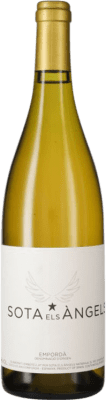 48,95 € Free Shipping | White Wine Sota els Àngels Crianza — Aged D.O. Empordà Catalonia Spain Viognier, Picapoll Bottle 75 cl