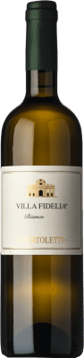 16,95 € Kostenloser Versand | Weißwein Sportoletti Villa Fidelia Bianco I.G.T. Umbria Umbrien Italien Chardonnay, Grechetto Flasche 75 cl