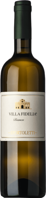 16,95 € Spedizione Gratuita | Vino bianco Sportoletti Villa Fidelia Bianco I.G.T. Umbria Umbria Italia Chardonnay, Grechetto Bottiglia 75 cl
