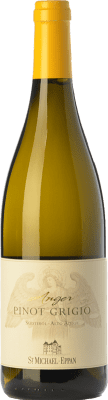 19,95 € Envio grátis | Vinho branco St. Michael-Eppan Pinot Grigio Anger D.O.C. Alto Adige Trentino-Alto Adige Itália Pinot Cinza Garrafa 75 cl