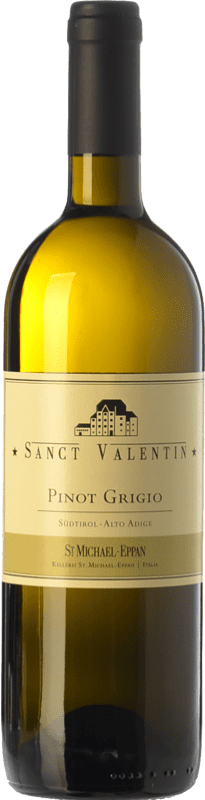 25,95 € Free Shipping | White wine St. Michael-Eppan Sanct Valentin D.O.C. Alto Adige Trentino-Alto Adige Italy Pinot Grey Bottle 75 cl