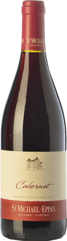 13,95 € Free Shipping | Red wine St. Michael-Eppan Cabernet D.O.C. Alto Adige Trentino-Alto Adige Italy Cabernet Sauvignon, Cabernet Franc Bottle 75 cl