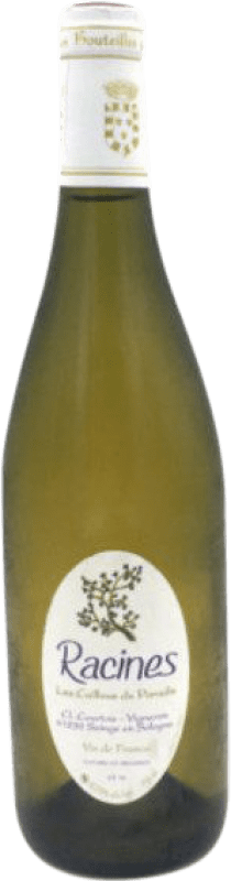 41,95 € Envio grátis | Vinho branco Les Cailloux du Paradis Claude Courtois Racines Blanc Loire França Petit Verdot, Chardonnay, Sauvignon Branca, Romorantin Garrafa 75 cl