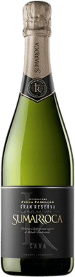 19,95 € Envoi gratuit | Blanc mousseux Sumarroca Brut Nature Grande Réserve D.O. Cava Catalogne Espagne Macabeo, Xarel·lo, Chardonnay, Parellada Bouteille 75 cl