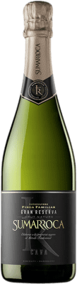 19,95 € Free Shipping | White Sparkling Wine Sumarroca Brut Nature Grand Reserve — Long Barrel-Aged D.O. Cava Catalonia Spain Macabeo, Xarel·lo, Chardonnay, Parellada Bottle 75 cl