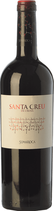 9,95 € Free Shipping | Red wine Sumarroca Santa Creu de Creixà Aged D.O. Penedès Catalonia Spain Syrah, Grenache, Cabernet Sauvignon, Cabernet Franc Bottle 75 cl