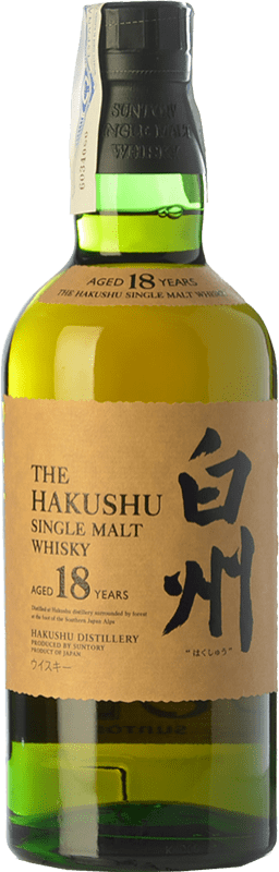 753,95 € Envío gratis | Whisky Single Malt Suntory Hakushu Japón 18 Años Botella 70 cl