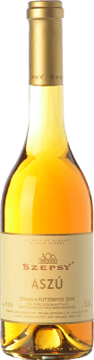 165,95 € Free Shipping | Sweet wine Szepsy Aszú 6 Puttonyos I.G. Tokaj-Hegyalja Tokaj-Hegyalja Hungary Furmint, Hárslevelü, Sárga muskotály Medium Bottle 50 cl