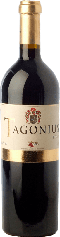 38,95 € Free Shipping | Red Wine Tagonius Reserve — Aged D.O. Vinos de Madrid Madrid's community Spain Tempranillo, Syrah — Shiraz, Cabernet Sauvignon Bottle 75 cl