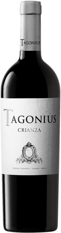 17,95 € Envoi gratuit | Vin rouge Tagonius Crianza D.O. Vinos de Madrid La communauté de Madrid Espagne Tempranillo, Syrah, Cabernet Sauvignon Bouteille 75 cl