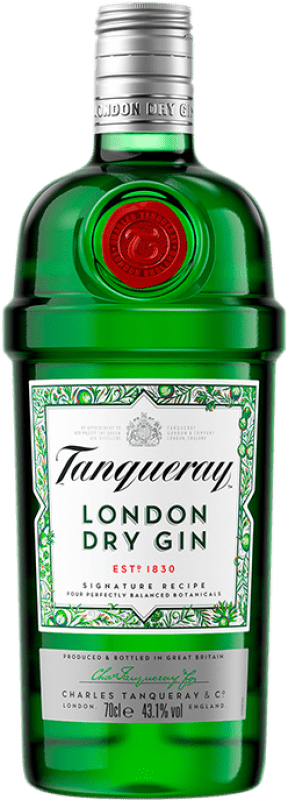 21,95 € Envio grátis | Gin Tanqueray Gin Reino Unido Garrafa 70 cl